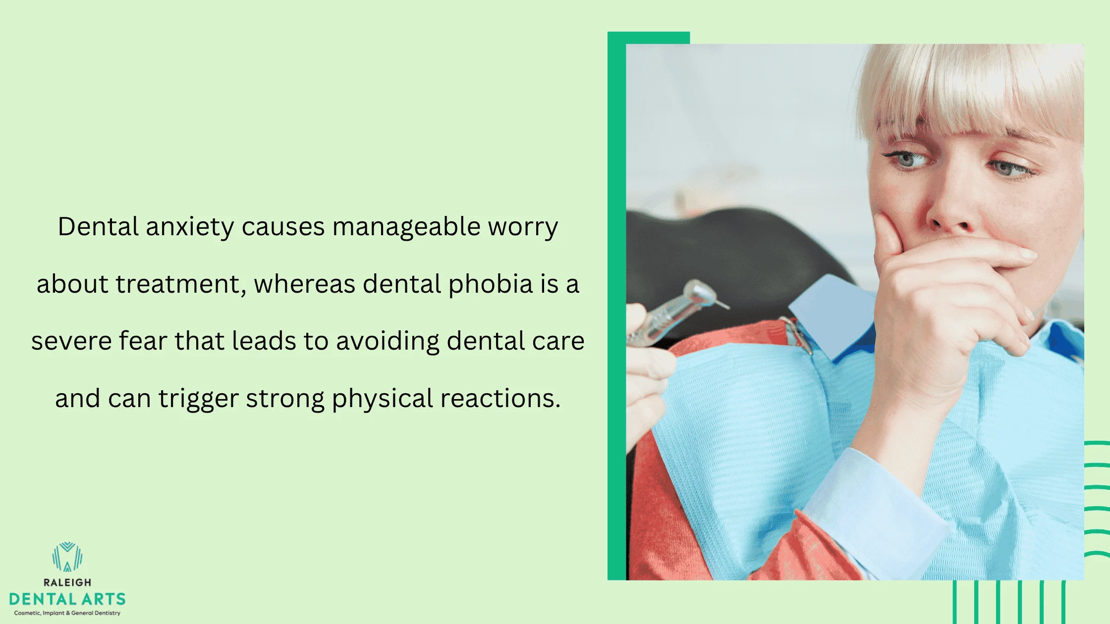Sedation Dentistry for Dental Phobia: Choosing the Right Level 1 Defining Dental Anxiety Versus Dental Phobia