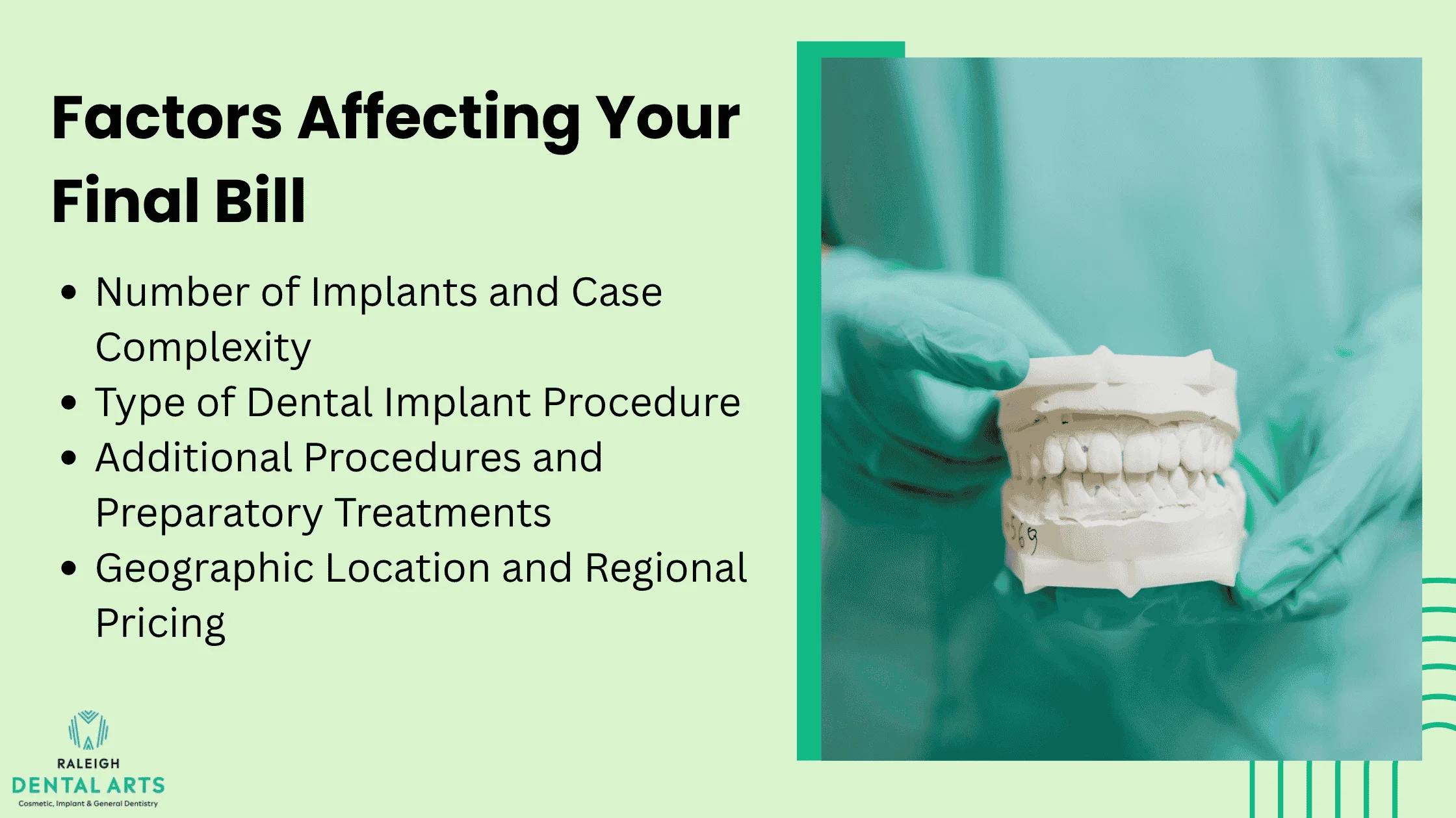 Dental Implant Cost Breakdown: What Actually Affects the Final Price? 1 Key Factors That Influence the Final Price
